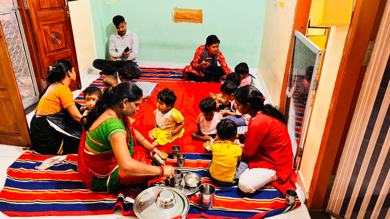 Observation of nutrition and feeding practices at the crèche centre